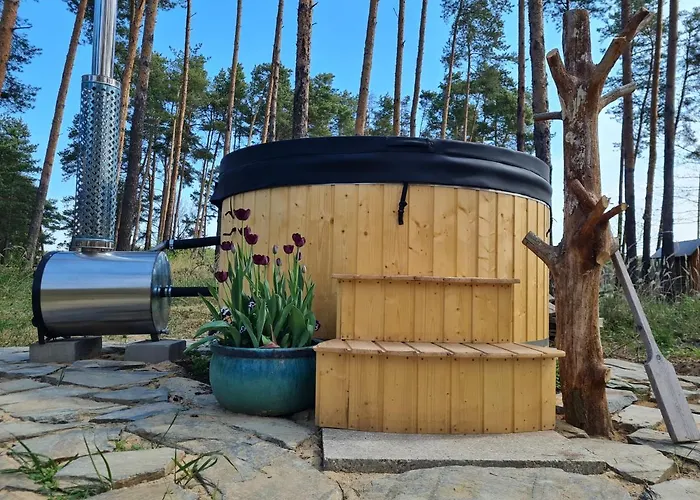 Nyaraló Pod Czarnym Dzieciolem - Dom Z Widokiem I Prywatna Balia *