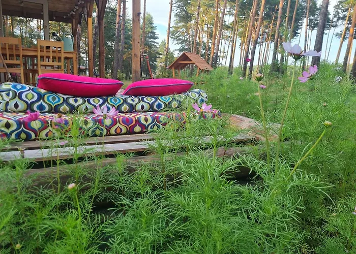 Prázdninový dům Pod Czarnym Dzieciolem - Dom Z Widokiem I Prywatna Balia Mazowki